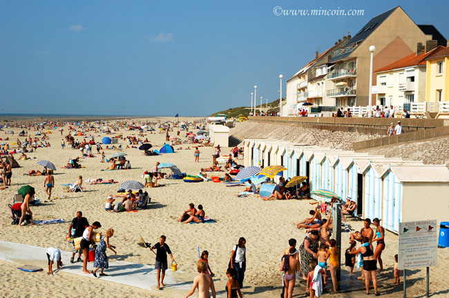 Plage de Fort-mahon à moins de 8 km du camping des 4 plages